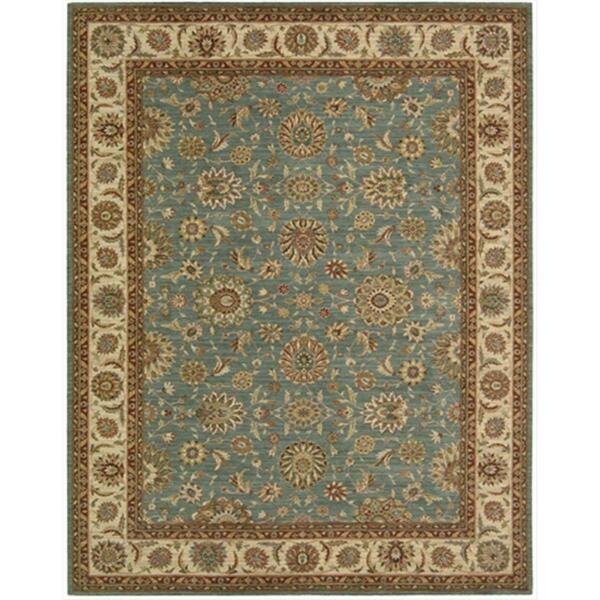 Nourison Living Treasures Area Rug Collection Aqua 2 Ft 6 In. X 4 Ft 3 In. Rectangle 99446667588